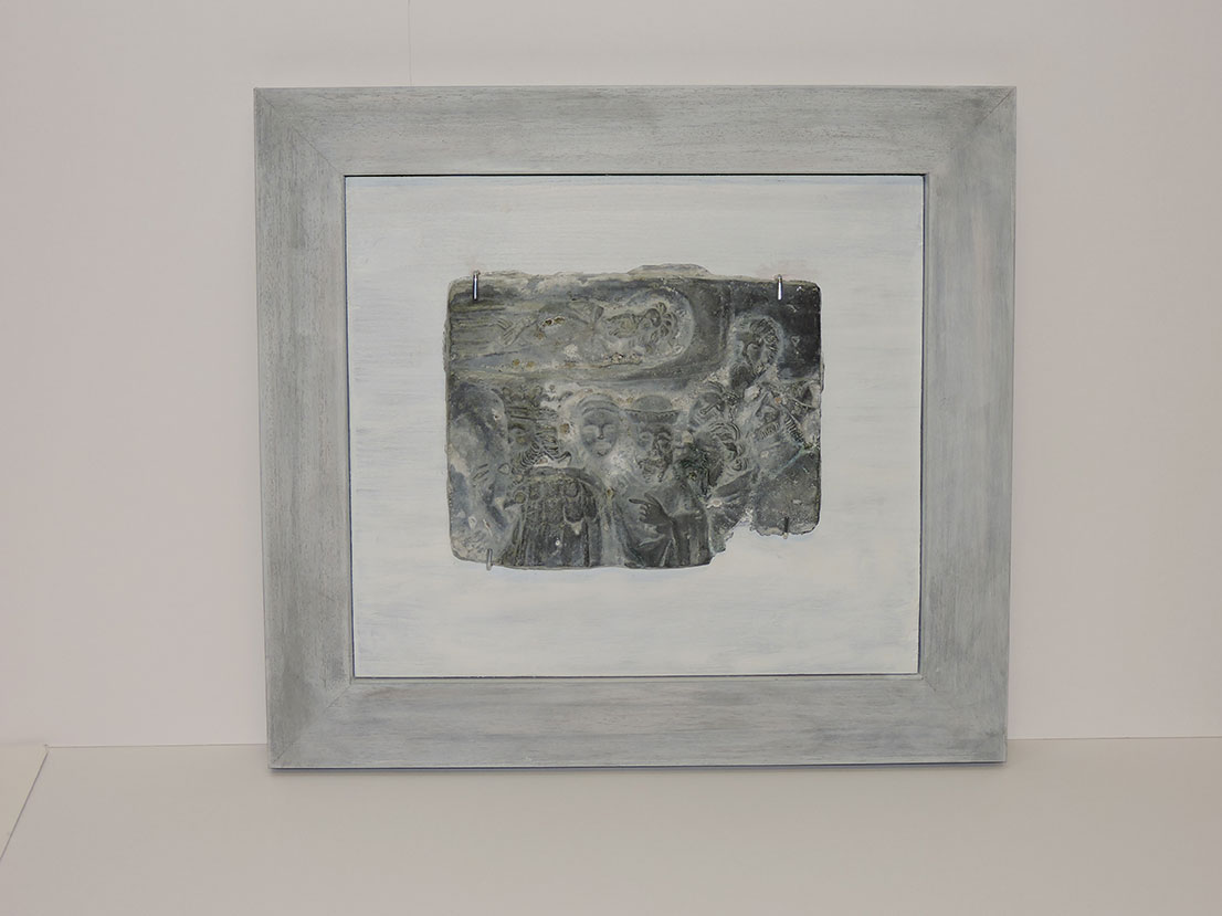 Uokviren olovni odljev